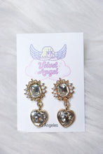 Load image into Gallery viewer, Heart Clip Earrings
