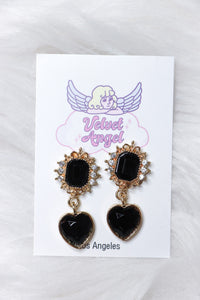 Heart Clip Earrings