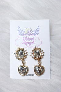 Heart Clip Earrings