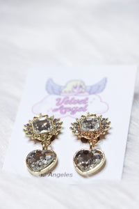 Heart Clip Earrings